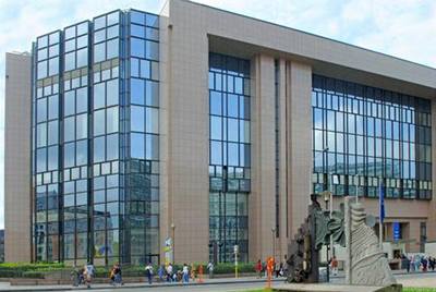 Budova Rady EU.
